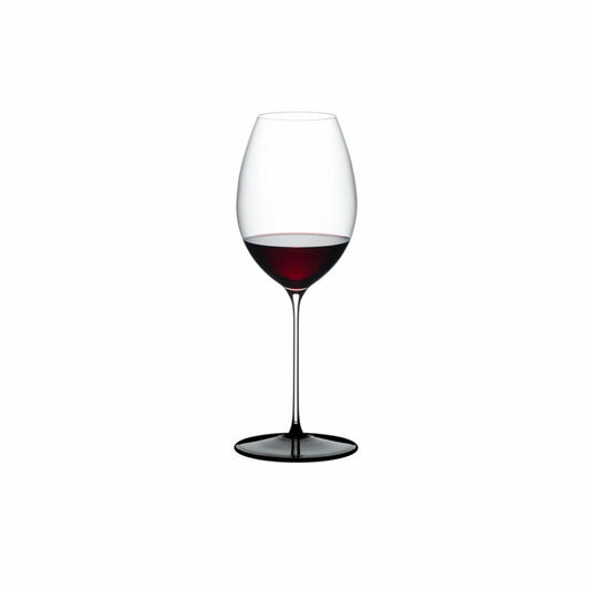 Riedel Fatto A Mano Black Tie Hermitage, Rotweinglas, Weinglas, Kristallglas, 668 ml, 4110/30