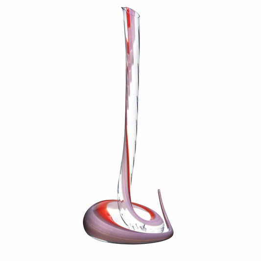 Riedel Cobra Dekanter Weinkaraffe Weindekanter Kristallglas Rot-Pink 1.5 L 1950/25RP