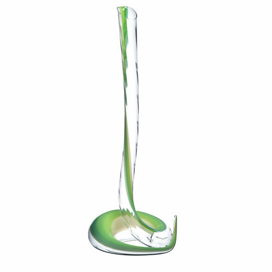 Riedel Cobra Dekanter, Weinkaraffe, Weindekanter, Kristallglas, Grün, 1.5 L, 1950/25G