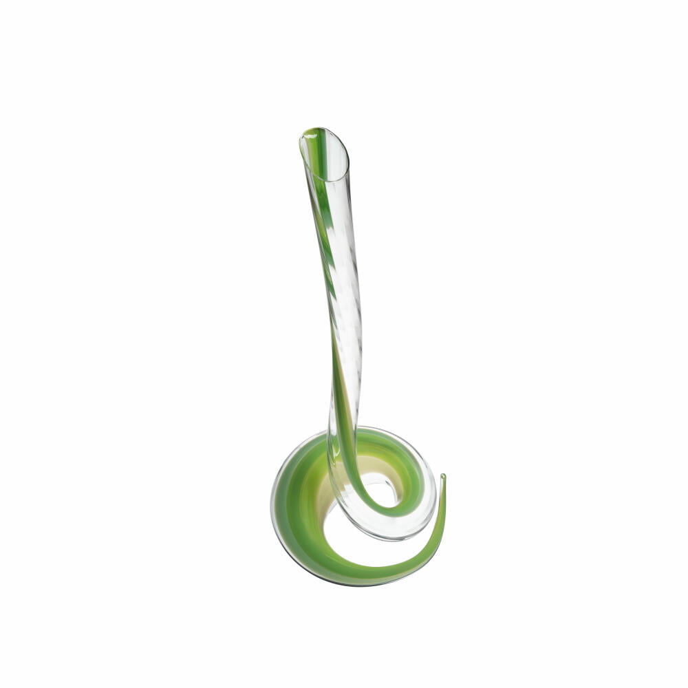 Riedel Cobra Dekanter, Weinkaraffe, Weindekanter, Kristallglas, Grün, 1.5 L, 1950/25G