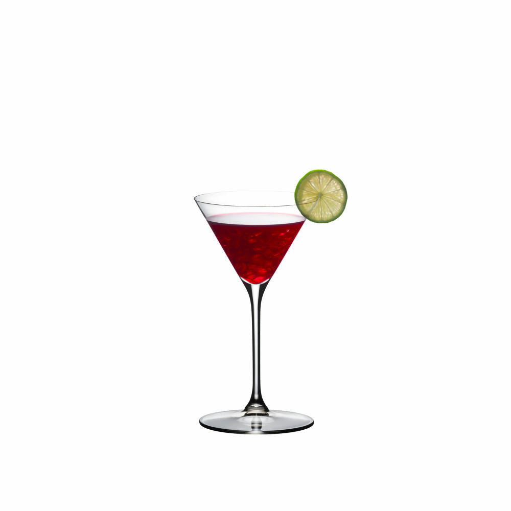 Riedel Grape@Riedel Martini Cocktail, 2er Set, Cocktailglas, Martiniglas, Kristallglas, 200 ml, 6424/77