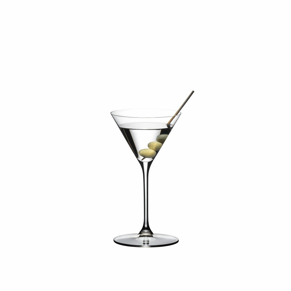 Riedel Grape@Riedel Martini Cocktail, 2er Set, Cocktailglas, Martiniglas, Kristallglas, 200 ml, 6424/77