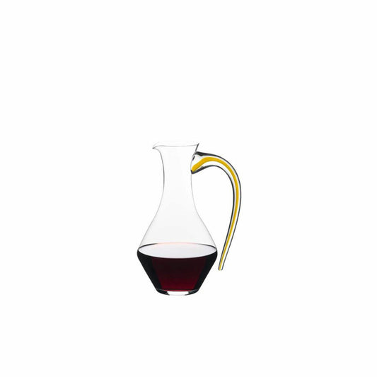 Riedel Fatto A Mano Cabernet Magnum Dekanter, Weinkaraffe, Weindekanter, Kristallglas, Gelb, 1.5 L, 4900/26Y