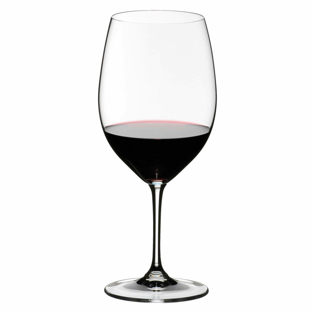Riedel Vinum Cabernet Sauvignon / Merlot (Bordeaux), Rotweinglas, Weinglas, hochwertiges Glas, 610 ml, 2er Set, 6416/0