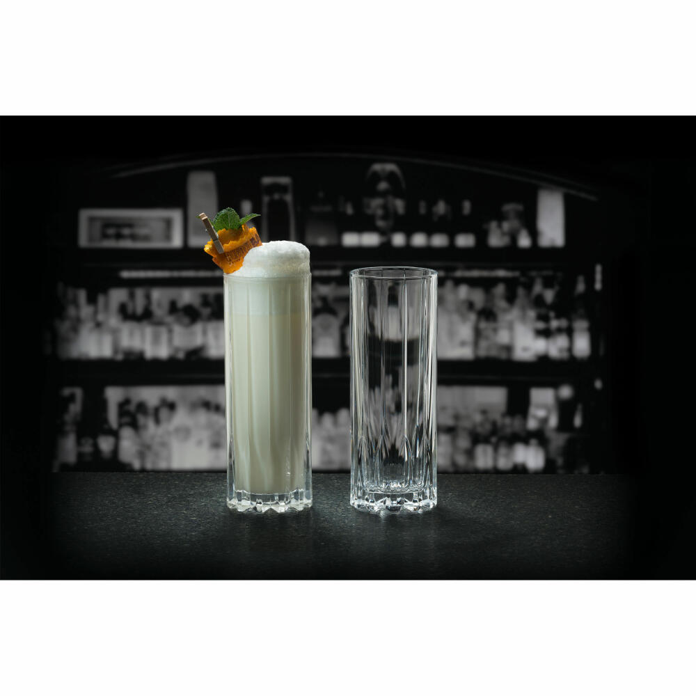 Riedel Drink Specific Glassware Fizz, 2er Set, Gin Fizzglas, Cocktailglas, Longdrinkglas, Hochwertiges Glas, 265 ml, 6417/03