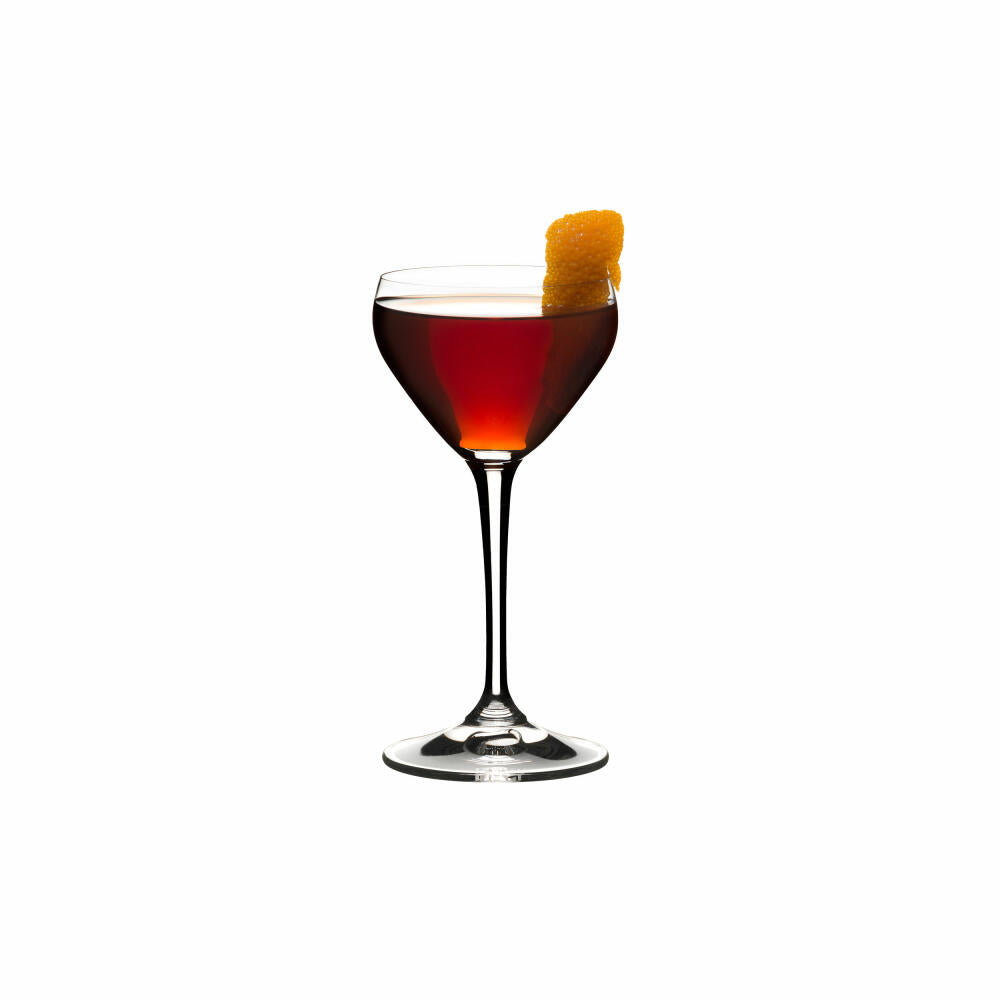 Riedel Drink Specific Glassware Nick & Nora, 2er Set, Martiniglas, Apertitifglas, Cocktailglas, Hochwertiges Glas, 140 ml, 6417/05