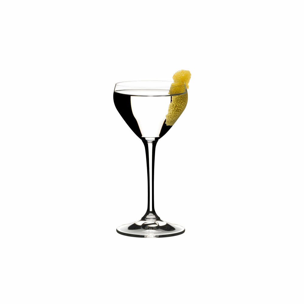 Riedel Drink Specific Glassware Nick & Nora, 2er Set, Martiniglas, Apertitifglas, Cocktailglas, Hochwertiges Glas, 140 ml, 6417/05