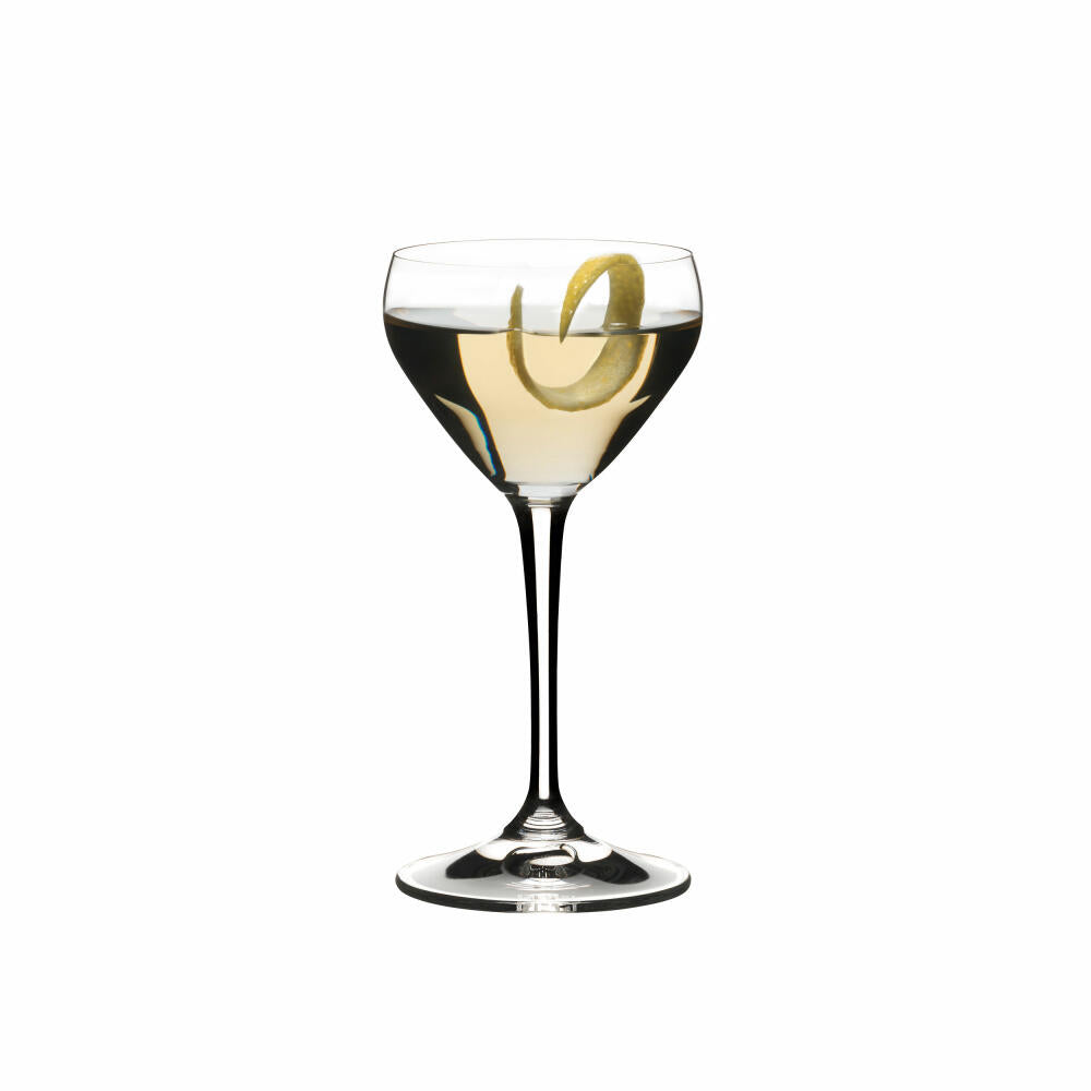 Riedel Drink Specific Glassware Nick & Nora, 2er Set, Martiniglas, Apertitifglas, Cocktailglas, Hochwertiges Glas, 140 ml, 6417/05