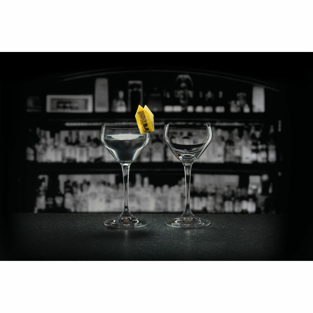 Riedel Drink Specific Glassware Nick & Nora, 2er Set, Martiniglas, Apertitifglas, Cocktailglas, Hochwertiges Glas, 140 ml, 6417/05