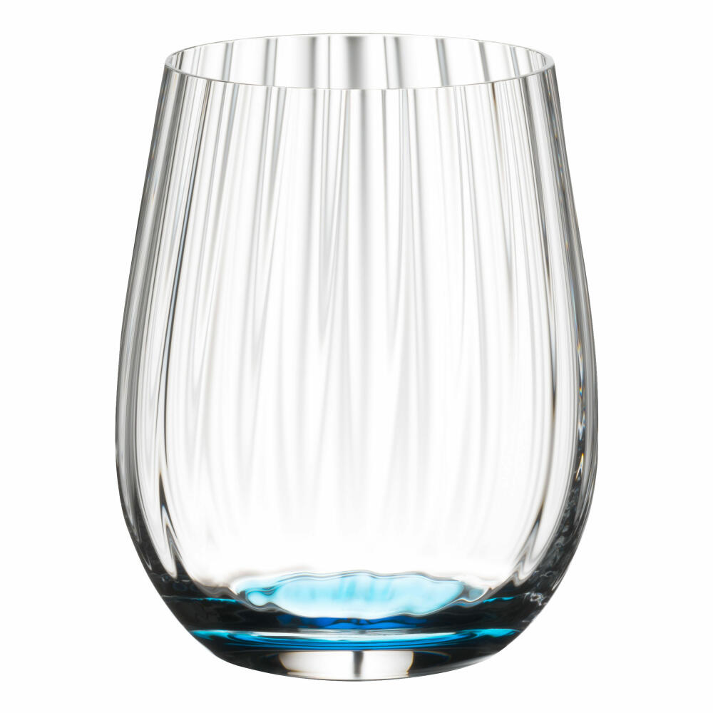 Riedel Tumbler Collection Optical Happy O Gläserset, 4er Set, Bunte Gläser, Glas, 344 ml, 5515/44