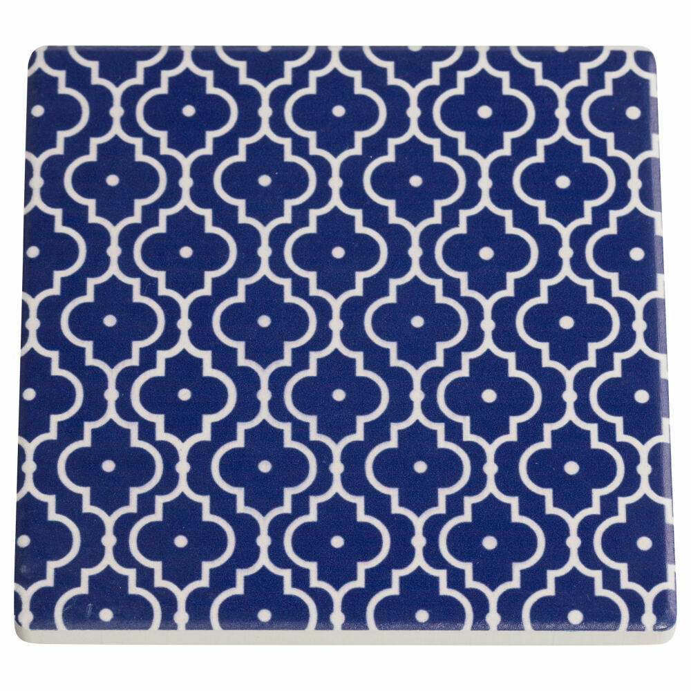 Maxwell & Williams Medina Keramikuntersetzer Taza, Keramikablage, Ablage, Keramik / Kork, Mehrfarbig, 9.5 cm, DU0019