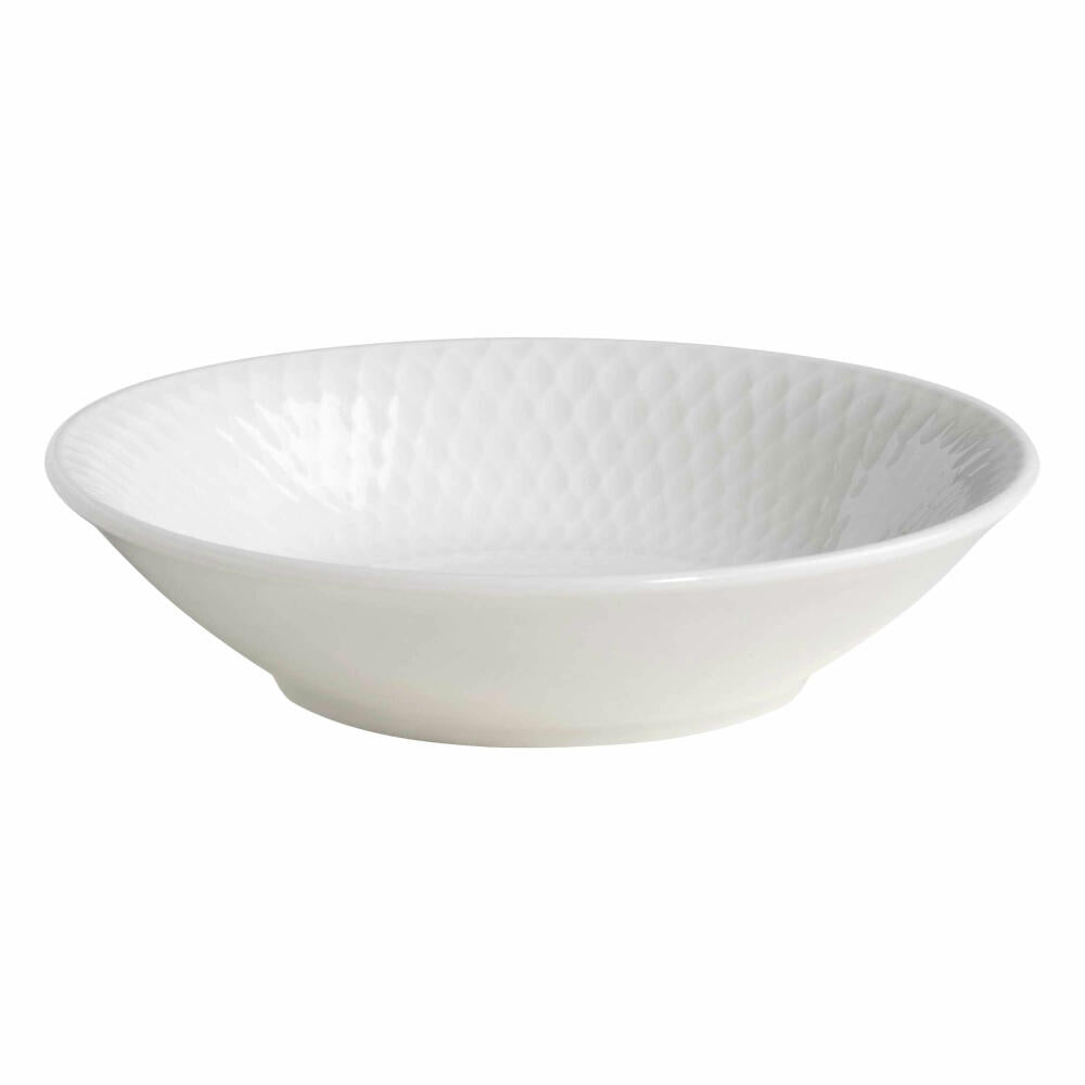 Maxwell &amp; Williams Diamonds Round Dip Bowl Round, Bowl, Snack Bowl, Porcelain, White, Ø 10 cm, DV0136