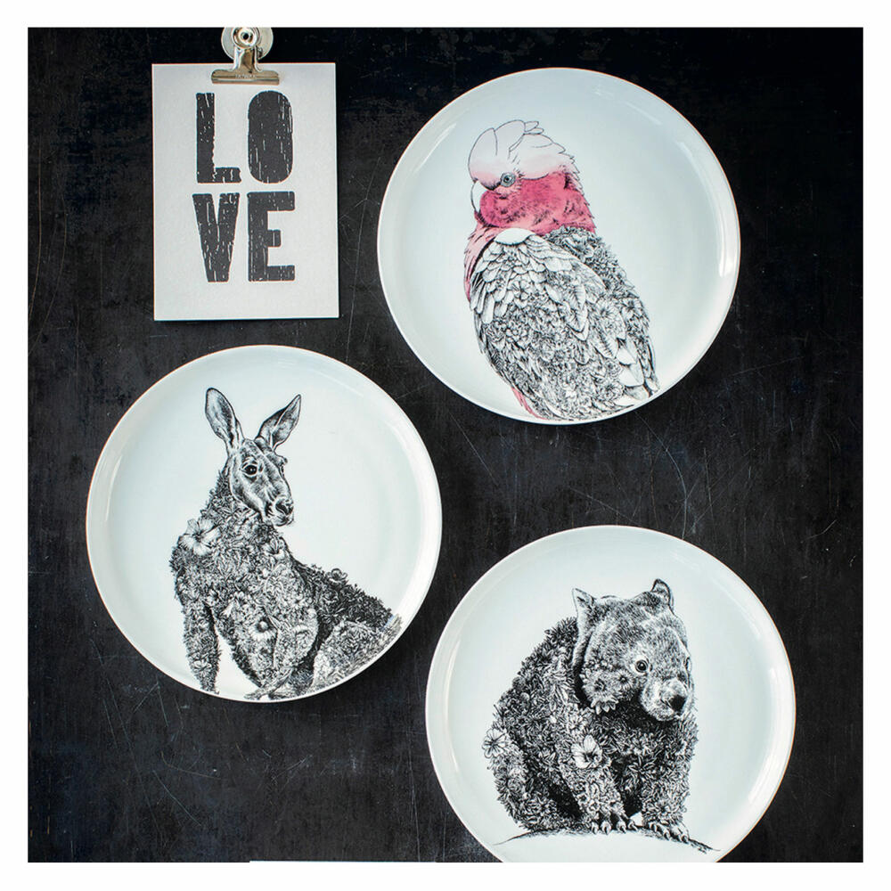 Maxwell & Williams Marini Ferlazzo Teller Galah, Speiseteller, Premium-Keramik, Bunt, 20 cm, DX0589