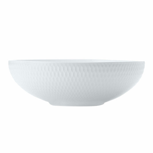 Maxwell &amp; Williams Round Bowl Diamonds, Salad Bowl, Porcelain, White, 16 cm, DV0170