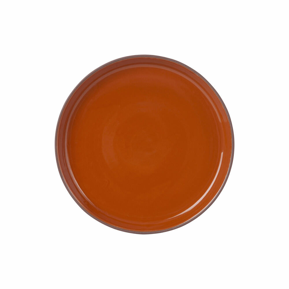 Maxwell &amp; Williams Sienna deep plate, dinner plate, ceramic, terracotta, 26 x 2.5 cm, KL0207