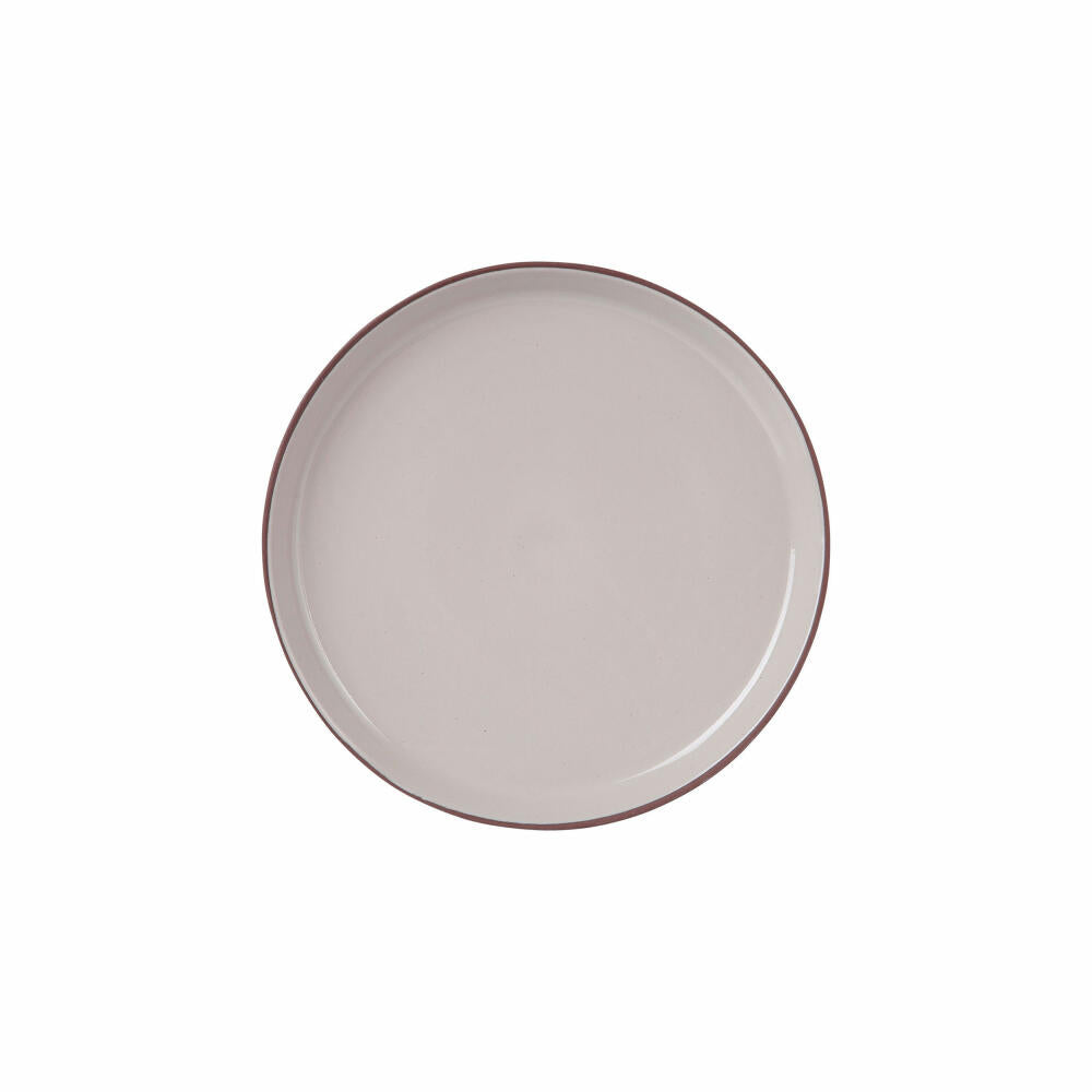 Maxwell &amp; Williams Sienna deep plate, dinner plate, ceramic, beige, 26 x 2.5 cm, KL0227