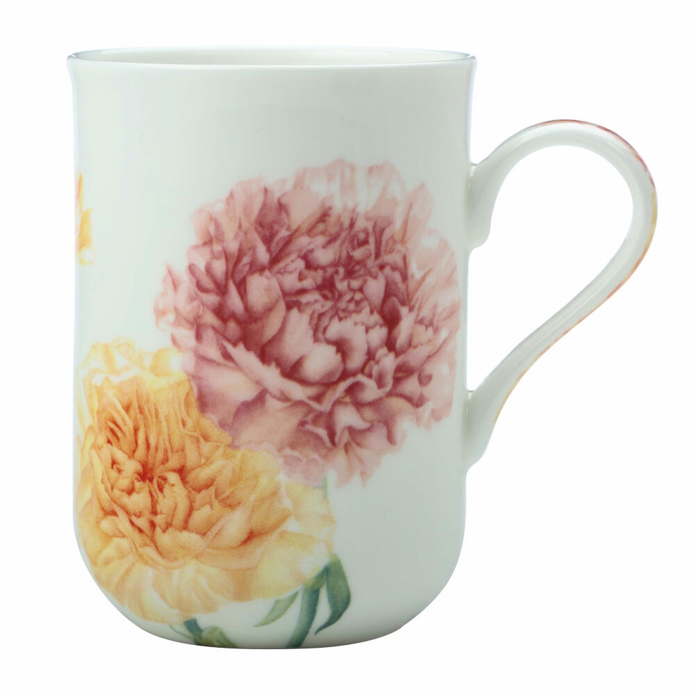 Maxwell & Williams Becher Nelke - Katherine Castle Floriade, Tasse, Kaffeetasse, Bone China, Bunt, 350 ml, JY0040