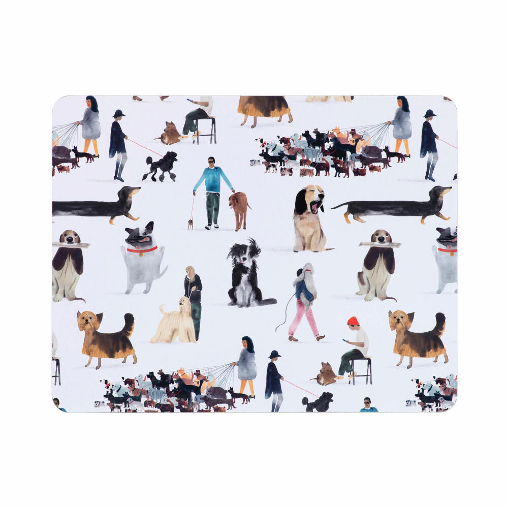 Maxwell &amp; Williams placemat set Best Furry Friends 4-piece, placemats, MDF, 34 x 26.5 cm, GI0321
