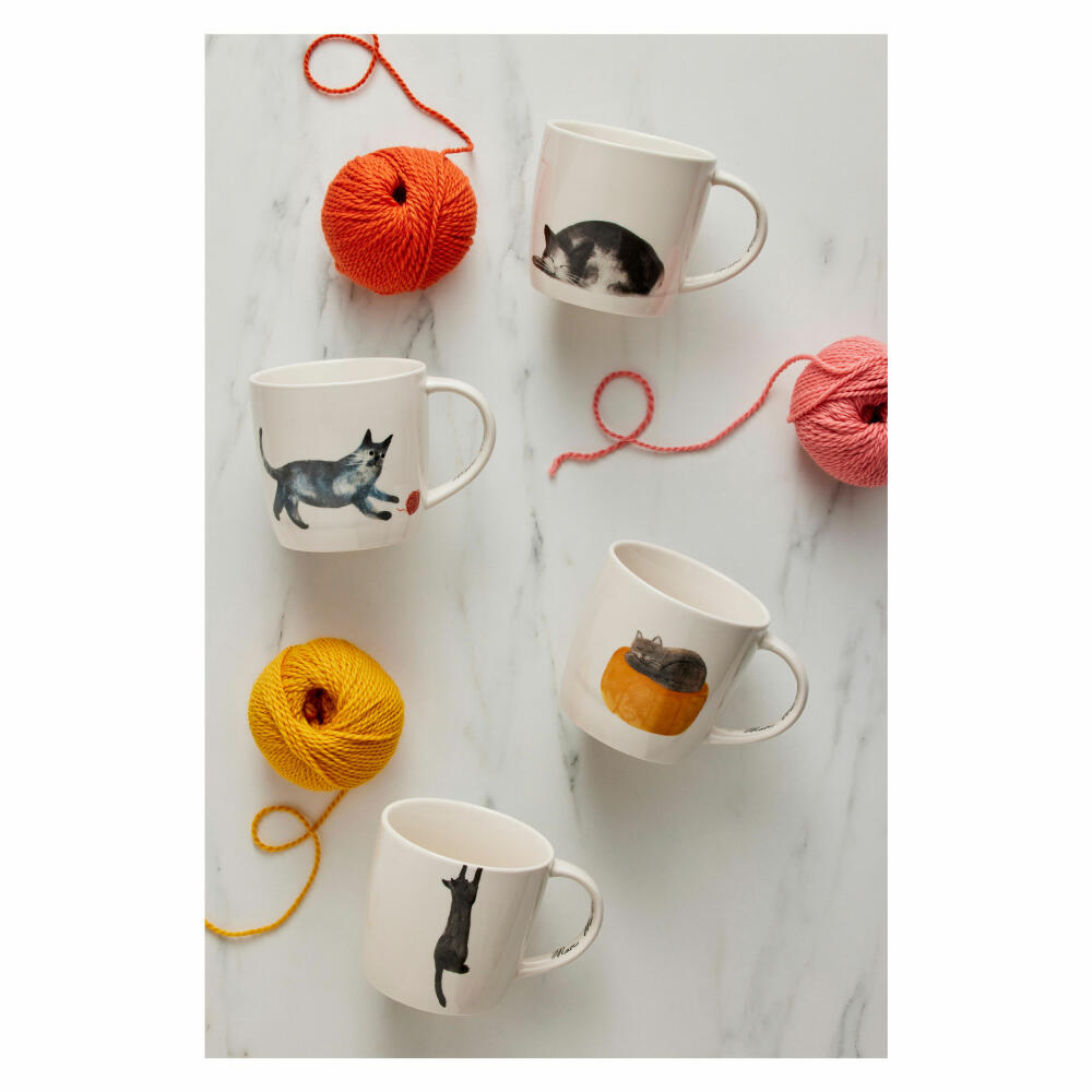 Maxwell &amp; Williams coaster set Feline Friends 4-piece, drinks coaster, MDF, 10.5 cm, GI0324