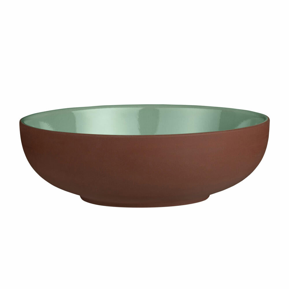 Maxwell &amp; Williams SIENNA bowl, salad bowl, soup bowl, ceramic, green, Ø 18 x 5.5 cm, LM0008