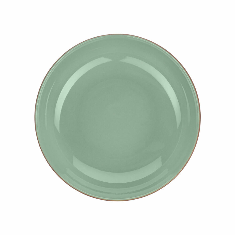 Maxwell & Williams SIENNA Schale, Suppenschale, Salatschale, Keramik, Grün, Ø 20 x 5 cm, LM0009