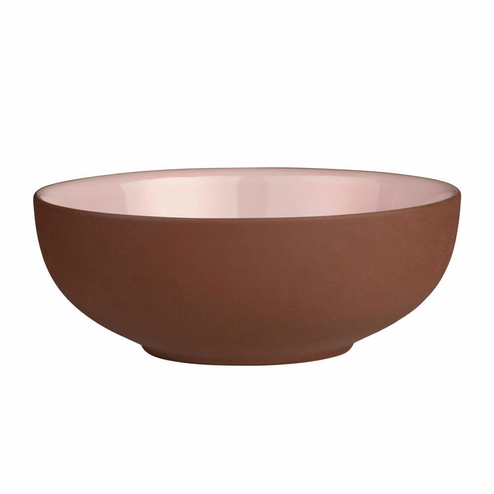 Maxwell &amp; Williams SIENNA bowl, salad bowl, dessert bowl, cereal bowl, ceramic, pink, Ø 15 x 5.5 cm, LM0017