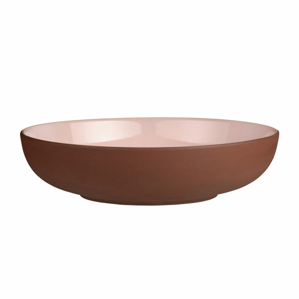 Maxwell &amp; Williams SIENNA bowl, soup bowl, salad bowl, ceramic, pink, Ø 20 x 5 cm, LM0019
