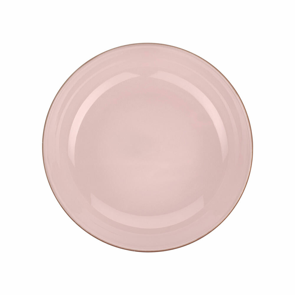 Maxwell &amp; Williams SIENNA bowl, salad bowl, soup bowl, bowl, ceramic, pink, Ø 28 x 7 cm, LM0021