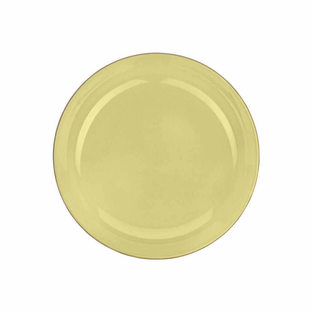 Maxwell &amp; Williams SIENNA Deep Plate, Soup Plate, Dinner Plate, Ceramic, Yellow, Ø 19 x 3 cm, LM0025