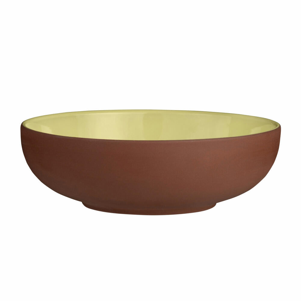 Maxwell &amp; Williams SIENNA bowl, salad bowl, soup bowl, ceramic, yellow, Ø 18 x 5.5 cm, LM0028