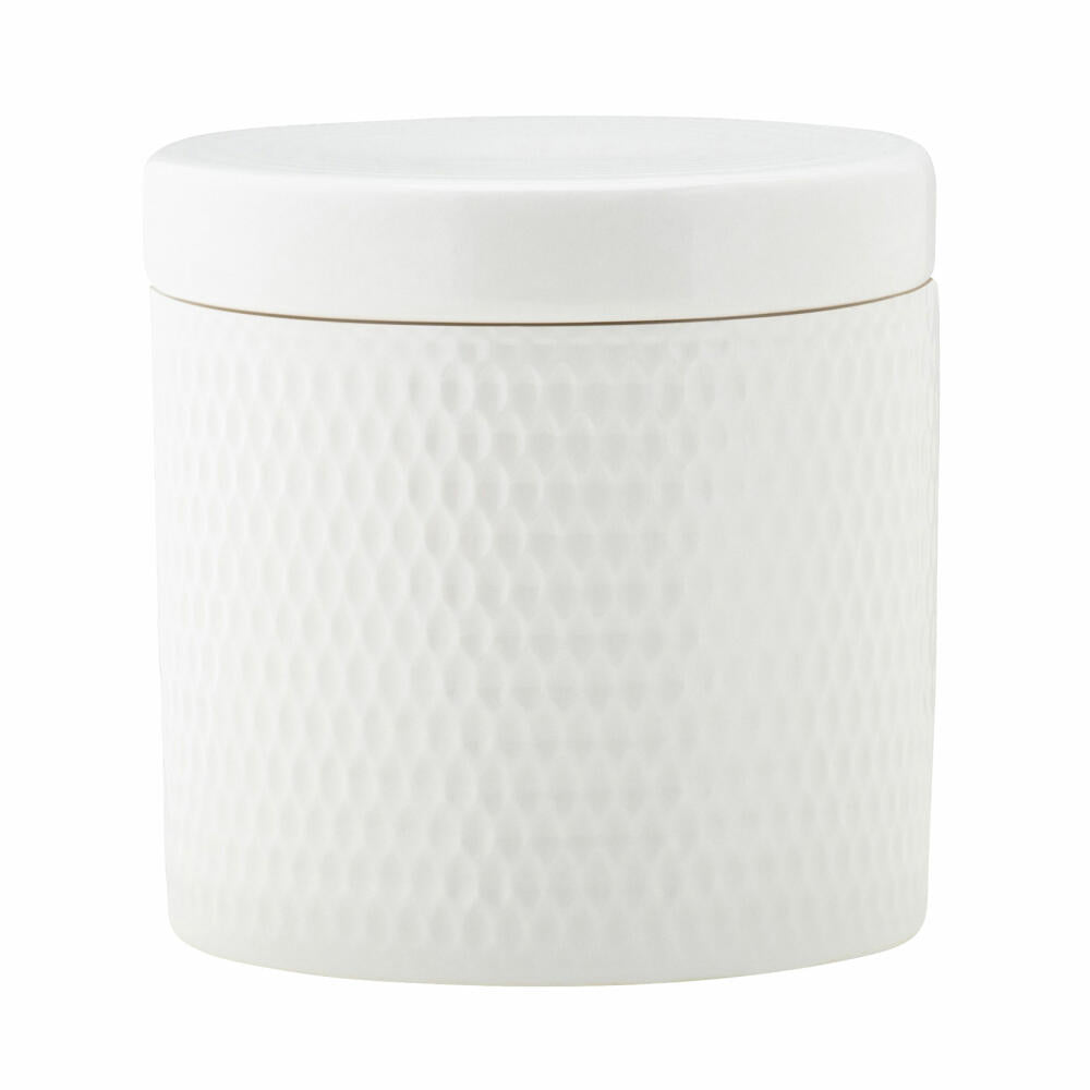 Maxwell &amp; Williams DIAMONDS storage jar, storage jar, in gift box, porcelain, white, 600 ml, DV0183