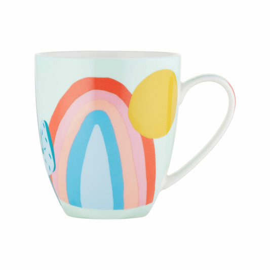 Maxwell &amp; Williams RJ Sunset Mug Rainbow, Coffee Mug, Tea Cup, Cup, in Gift Box, Porcelain, 510 ml, DX1334