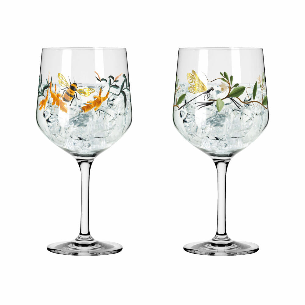 Ritzenhoff gin stemware set of 2 Botanic Glamor 002, Joyanne Horscroft, crystal glass, 720 ml, 3791002