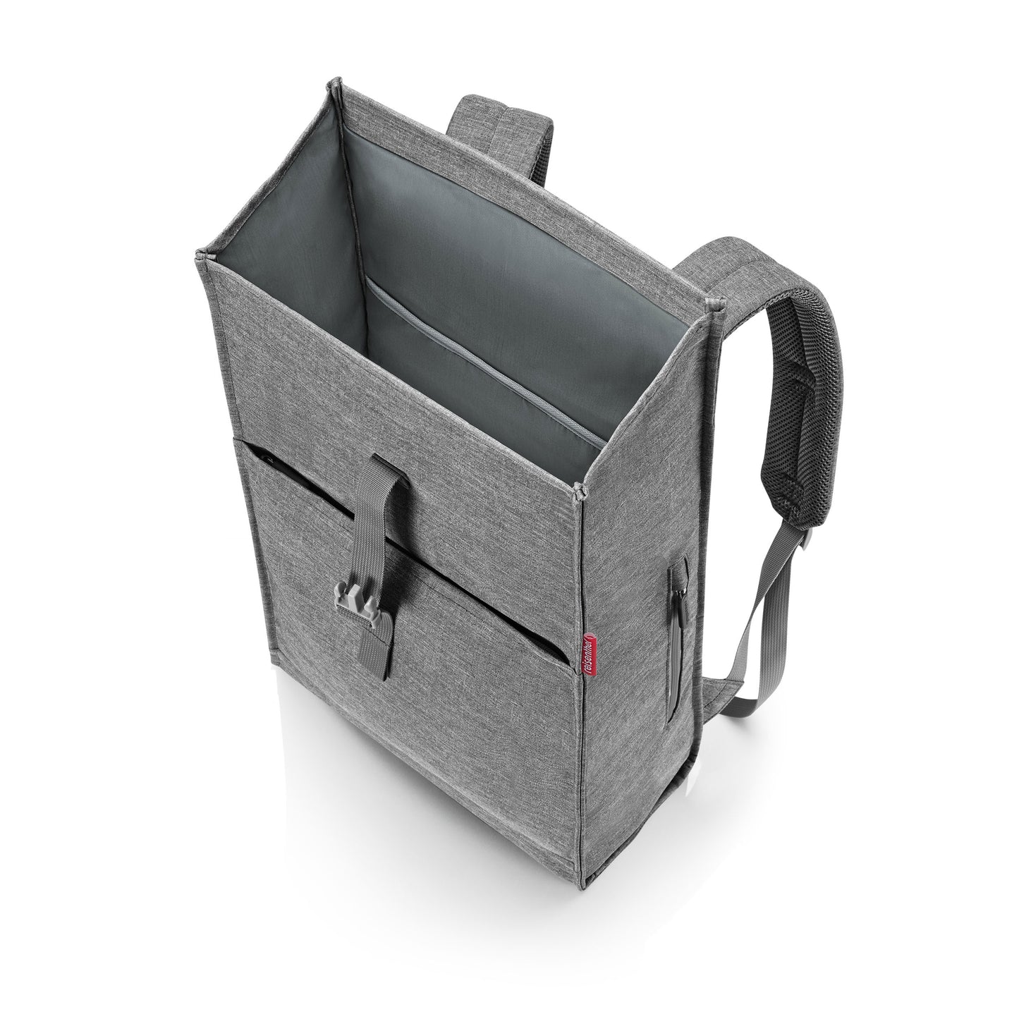 reisenthel urban rolltop, Rucksack, Tasche, Backpack, Twist Silver, 16 L, EN7052