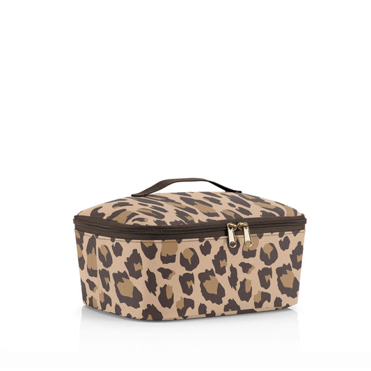 reisenthel coolerbag M pocket, Kühltasche, Isolierte Tasche, Thermotasche, Leo Macchiato, 4.5 L, LF6048