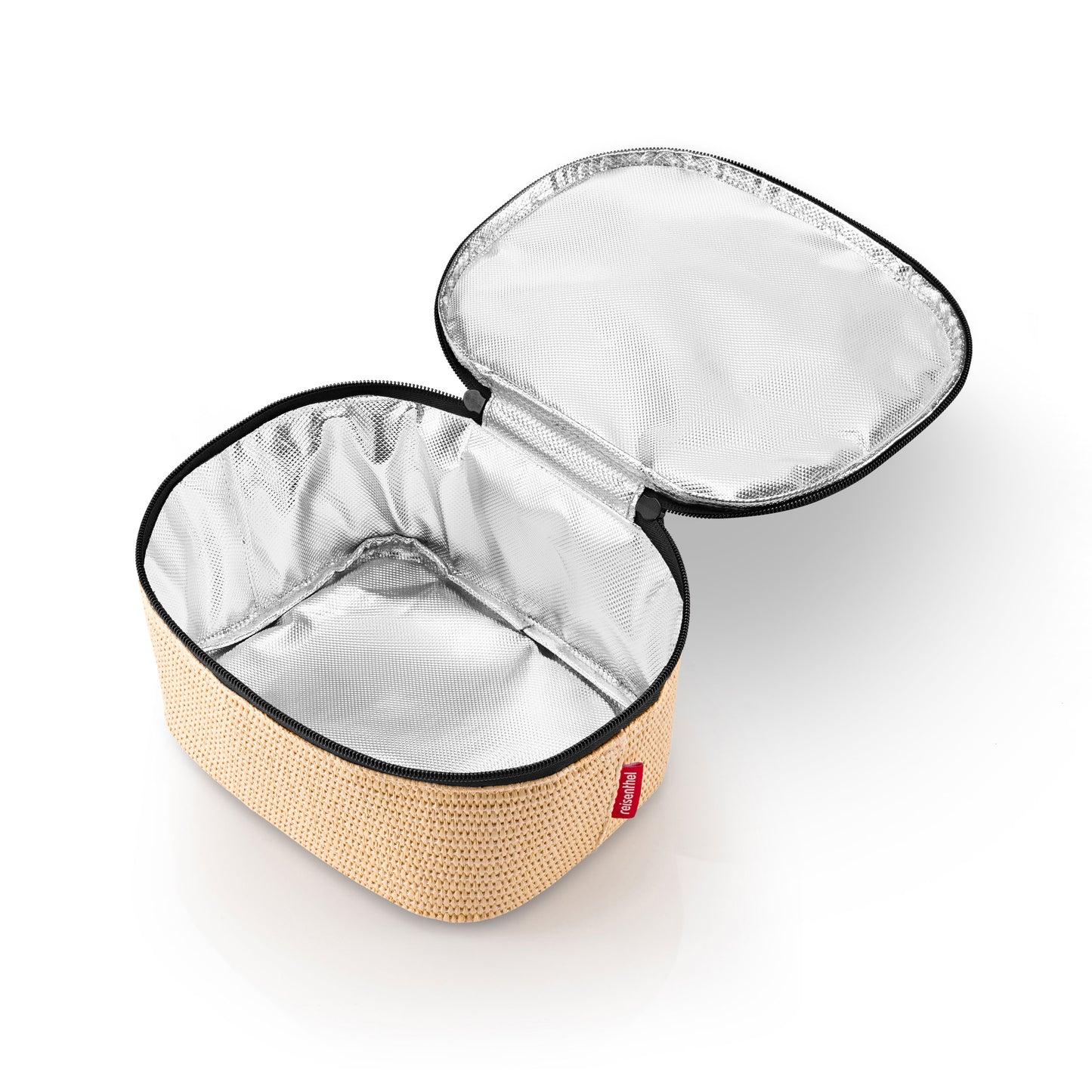 reisenthel coolerbag S pocket, Kühltasche, Isolierte Tasche, Thermotasche, Raffia Black, 2.5 L, LG7078