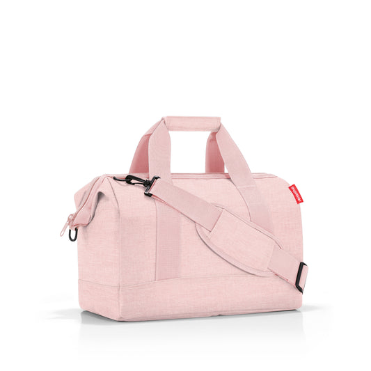 reisenthel allrounder M, Reisetasche, Sporttasche, Tasche, Twist Blush, 18 L, MS3100