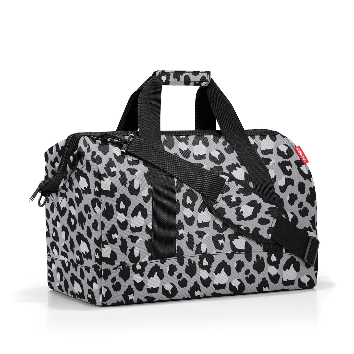 reisenthel allrounder L, Reisetasche, Sporttasche, Tasche, Leo Nero, 30 L, MT7080
