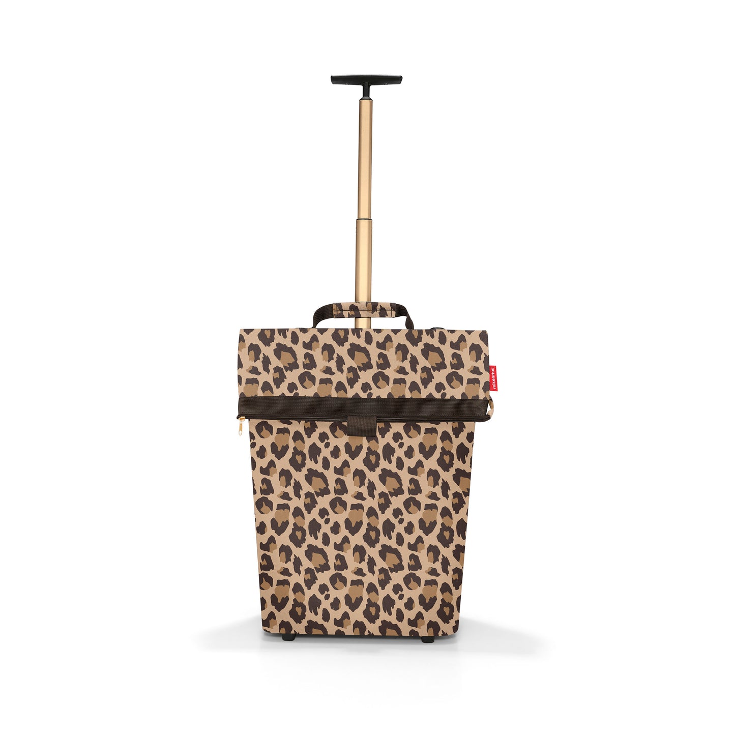 reisenthel trolley M, Einkaufstrolley, Einkaufstasche, Frame Leo Macchiato, 43 L, NT6047