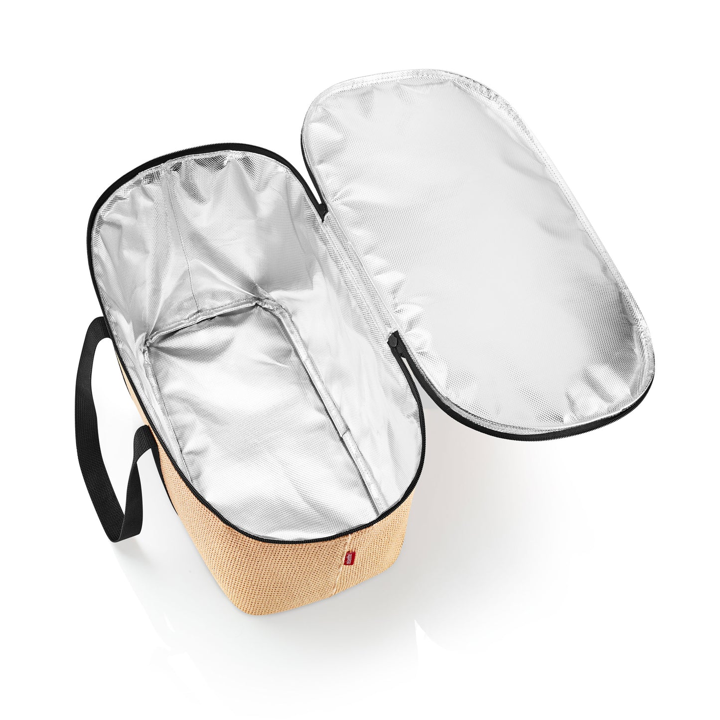 reisenthel coolerbag, Kühltasche, Isolierte Tasche, Thermotasche, Raffia Black, 20 L, UH7078