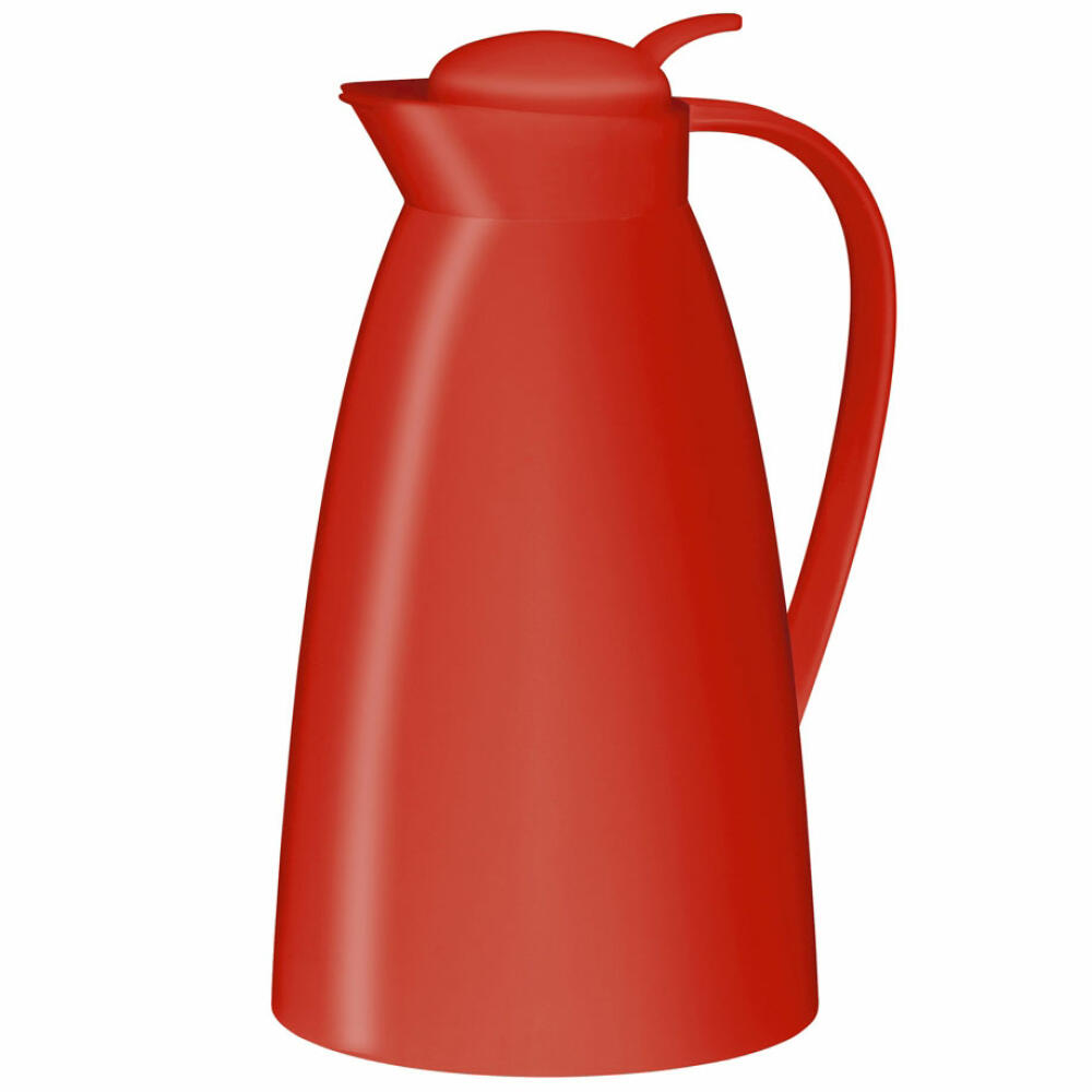 Alfi Isolierkanne Eco, Kanne, Kaffeekanne, Teekanne, Kunststoff, rot 1,0l, 0825037100