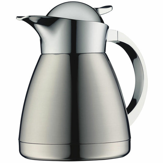 Alfi Kanne Albergo Top Therm, Kaffeekanne, Isolierkanne, doppelwandig, Edelstahl, 0.6 Liter, 767000060