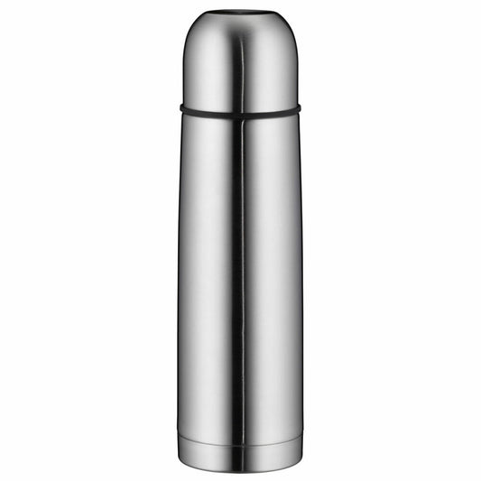 Alfi isoTherm Eco Isolierflasche, Thermoflasche, Trinkflasche, Thermokanne, Drehverschluss, Edelstahl mattiert, 1,0l, 5447205100