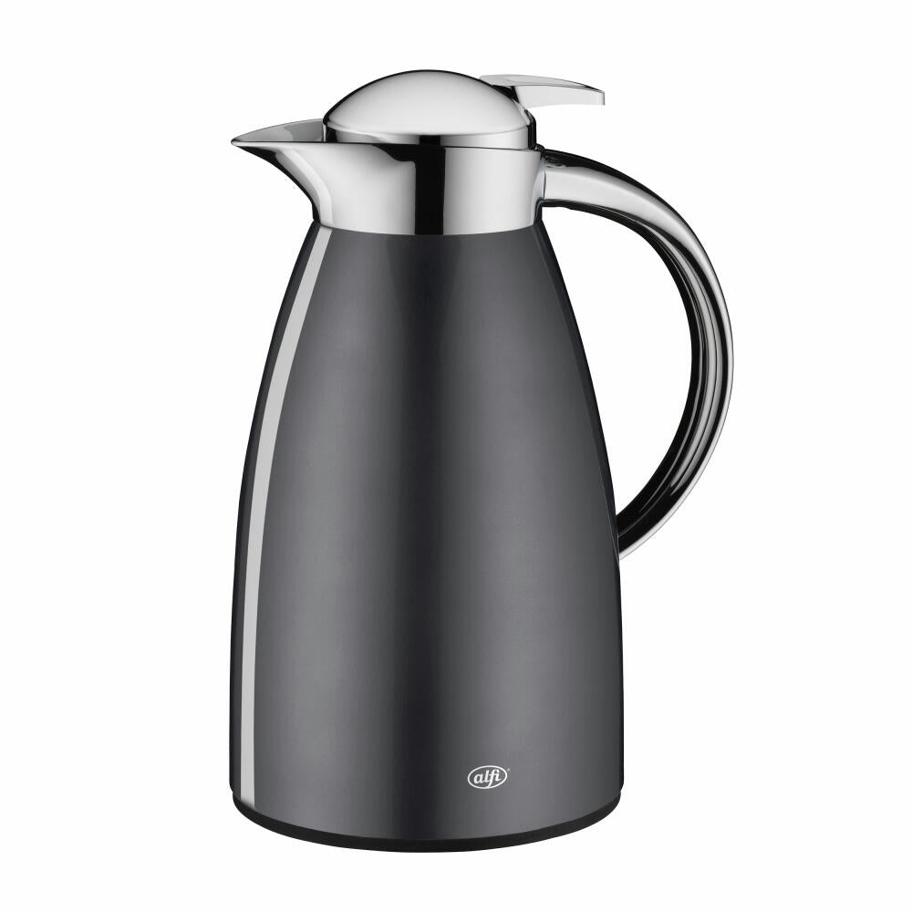 Alfi Isolierkanne Signo, Kaffeekanne, Isolier Kanne, Schiefer, 1 L, 27.5 cm, 1421268100