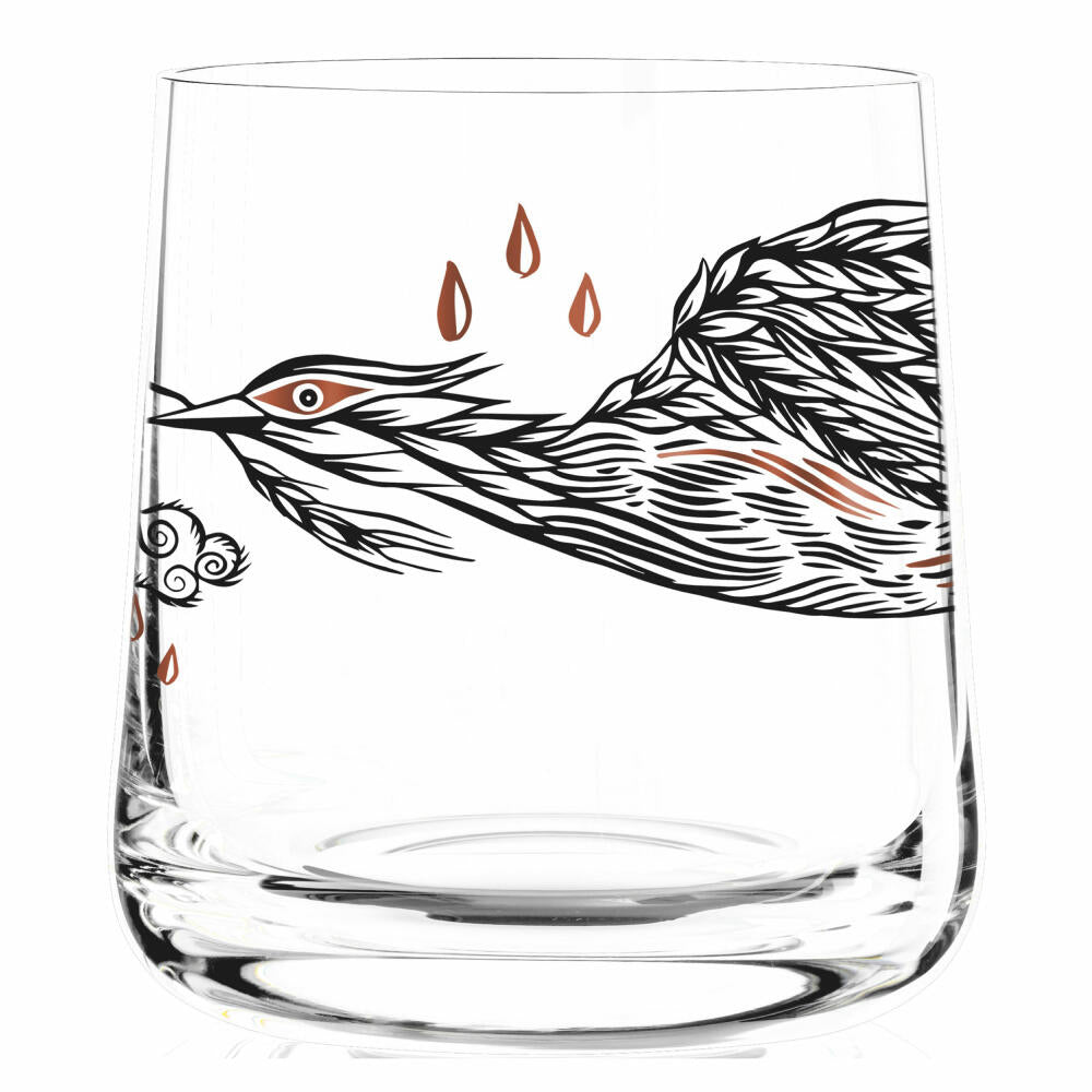 Ritzenhoff Next Whisky Tumbler, 2er Set mit Reinigungstuch, Nr. 4, 25 Jahre, Olaf Hajek, Vasco Mourão, Glas, 250 ml