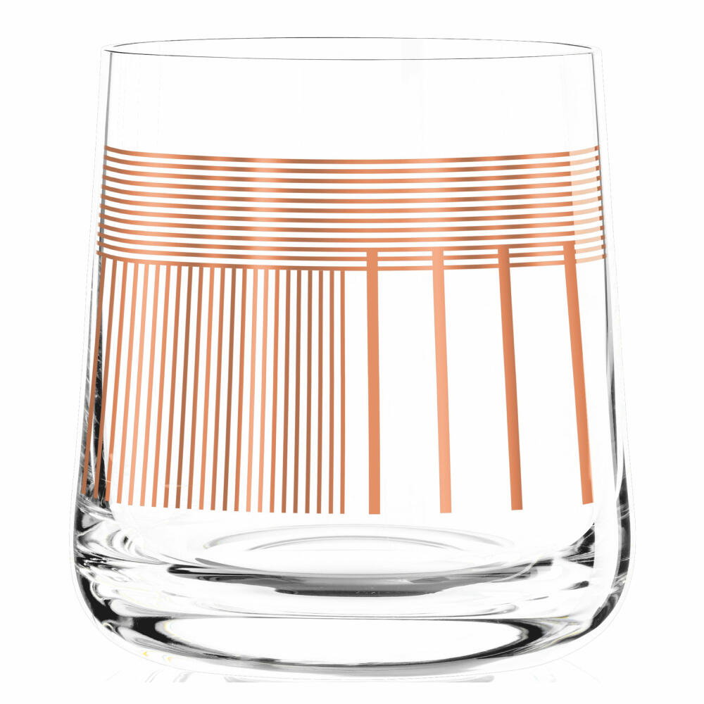 Ritzenhoff Next Whisky Tumbler, 2er Set mit Reinigungstuch, Nr. 3, 25 Jahre, Alessandro Gottardo, Piero Lissoni, Glas, 250 ml