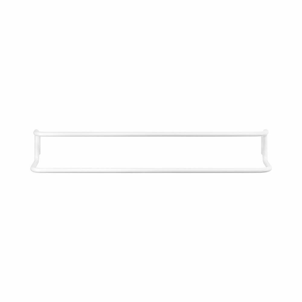 Blomus Double Towel Holder Modo, Towel Rail, Stainless Steel Titanium Coated, White, 60 cm, 66440