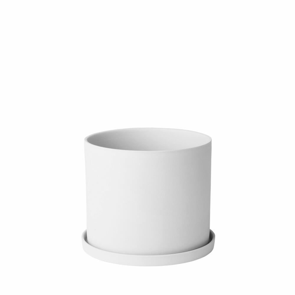 Blomus herb pot S Nona White, flowerpot, porcelain, 12.5 cm, 66516