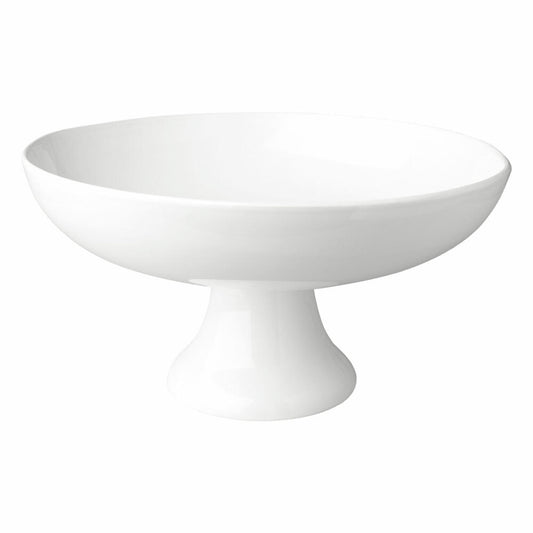 ASA Selection Grande Obstschale auf Fuß, Schüssel, Keramik, Weiß, Ø 33 cm, 4789147
