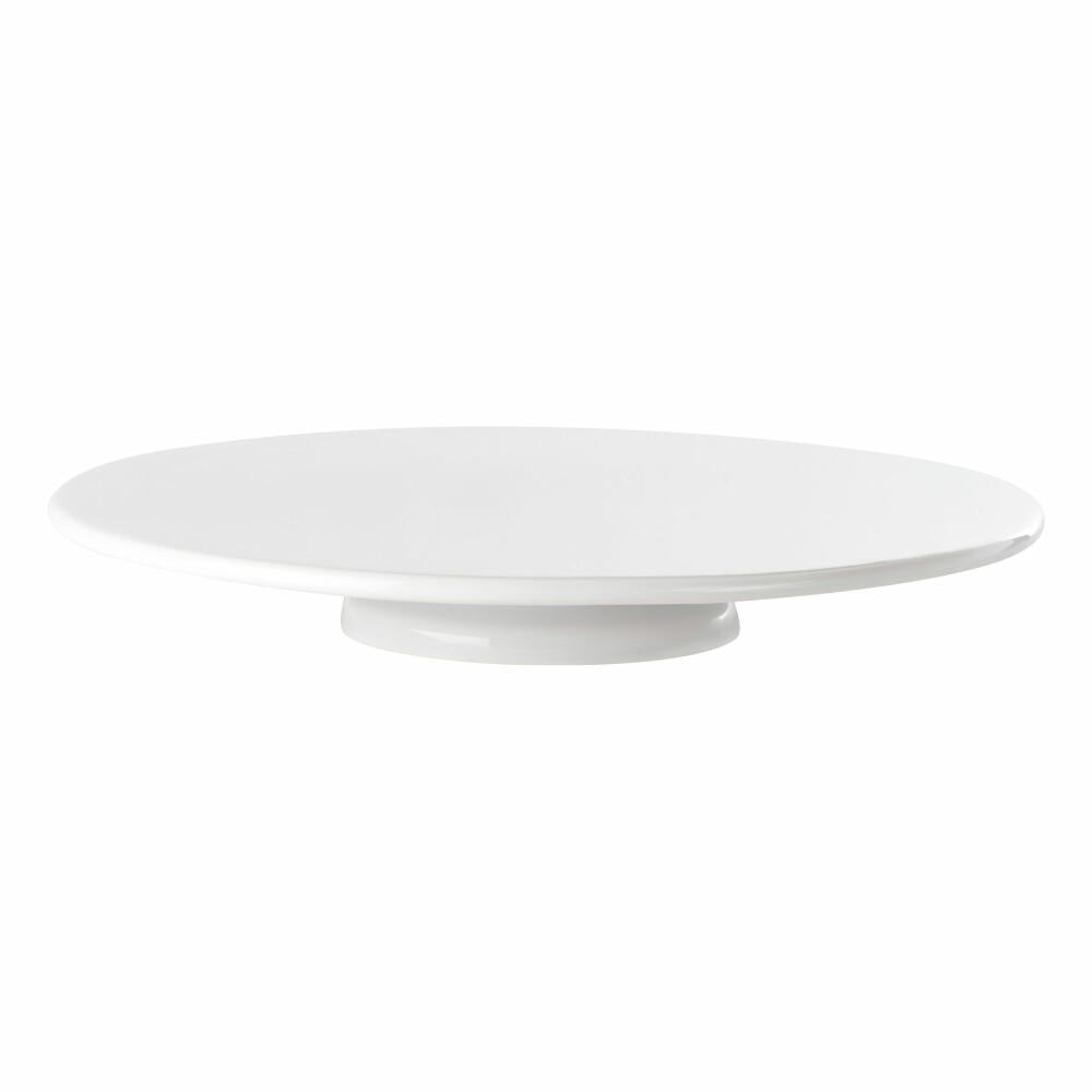 ASA Selection Grande cake plate, plate, serving plate, ceramic, white, Ø 30 cm, 4799147